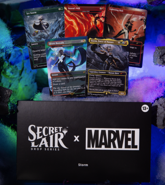 MTG シークレットレイヤー マーベル nonfoil ３セット Secret Lair マーベルとMTGコラボのFoilバンドルを買ったので
